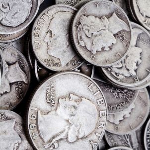 100 face value junk silver online