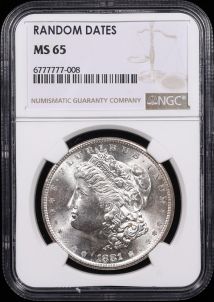 Morgan Silver Dollars NGC/PCGS MS-65 | Austin Coins