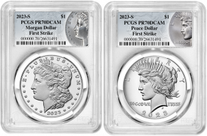 2023 | Morgan Silver Dollar | Peace Silver Dollar | Austin Coins