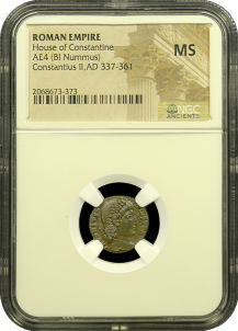 Constantius II NGC Mint State | Austin Coins
