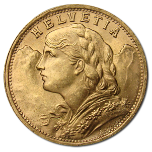swiss 20 franc gold coin | fractional gold | Austin Coins