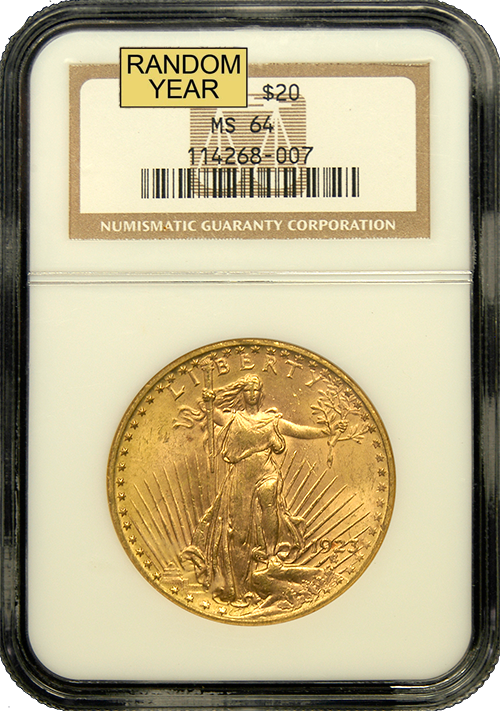 $20 Saint-Gaudens Gold Coin NGC/PCGS MS-64 | Austin Coins
