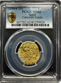 1504-16 | Escudo | Spain | spanish doubloon | Austin Coins
