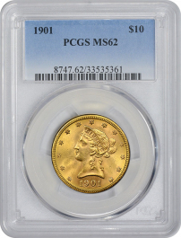$10 Liberty Gold Coin NGC/PCGS MS-62 | Austin Coins