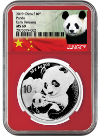 Details about   NGC MS70 First Day of Issue China 2019 Panda Silver Coin 30g 10 Yuan 