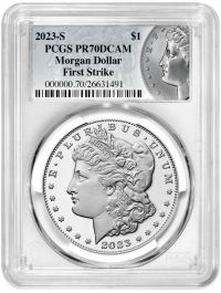 2023-S | Morgan Silver Dollar | PCGS Proof-70 First Strike