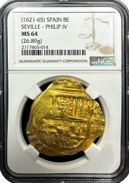 1621-65 Spain | 8 E | Philip IV | In Holder