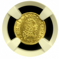 1757 Spain | 1/2 Escudo | MS 64+ | Obverse