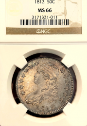 1812 | Capped Bust | Half Dollar| MS-66 | In Holder