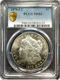1879-CC Morgan Silver Dollar | In Holder