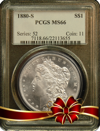 Morgan Silver Dollars | NGC/PCGS | MS-66 | Holiday Gift
