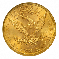 $10 Liberty Gold Coin - About Uncirculated 