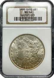 1900 | CC Morgan Silver Dollar | NGC | MS-64 | In Holder