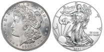 1921 and 2021 Silver Dollar Set 