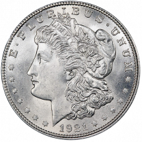 1921 Morgan Silver Dollars