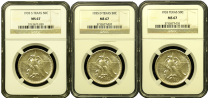 1935 Texas 50 Cent NGC MS 67 | 3 coin set 