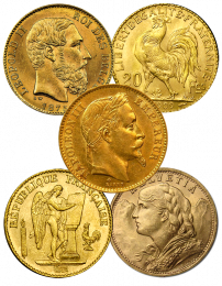 Mixed Gold European 20 Francs | Mix