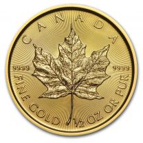 2015 Canadian Gold Maple Leaf Coins - 1/2 oz.