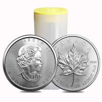 1-oz. | Silver Canadian Maple Leaf Coins | Rolls