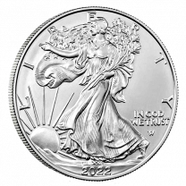 2022 Silver American Eagles (Type 2) - Obverse