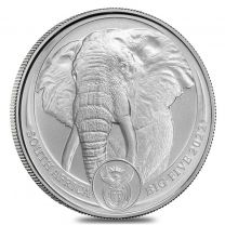 2022 1-oz. South African "Big Five" Platinum Elephant