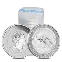 Silver Australian Kangaroos | Mint Rolls