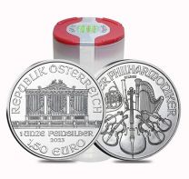 Austrian Philharmonic Silver Coins - Rolls
