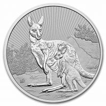 Australian Silver Kangaroo | 2 oz. Silver Kangaroo | Reverse