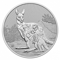 Australian Silver Kangaroo | 2 oz. Silver Kangaroo | Reverse
