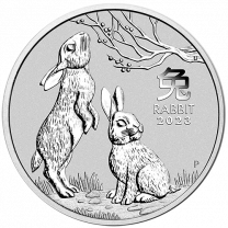 2023 Australian Silver | Year of the Rabbit | Obverse