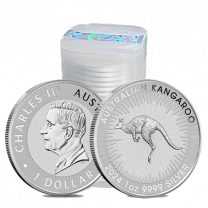 Silver Australian Kangaroos | Mint Rolls
