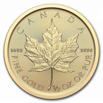 2015 Canadian Gold Maple Leaf Coins - 1/2 oz.