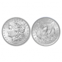 Brilliant Uncirculated CC Morgan Silver Dollar