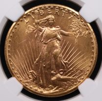 1926-S $20 St. Gaudens Double Eagle NGC MS-63