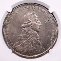1786 Germany Wurzburg Taler NGC MS63 Obverse
