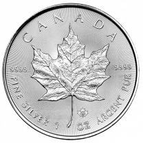 Any Date Canadian Silver Maple Leaf Coins - 1 oz.