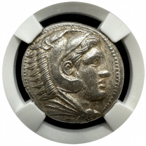 Alexander The Great | Silver Tetradrachm | CHAU 5x5 | Obverse
