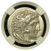 Alexander The Great Silver Tetradrachm | NGC | CHAU 5x3 Lifetime