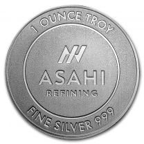 1-oz. Asahi Silver Rounds