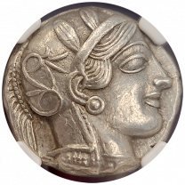 Ancient Athens | Silver Owl | Tetradrachm | Obverse