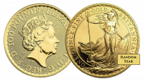 1-oz. | Back-Date Gold British Britannia| Both Sides