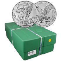 Mint Box of 500 | Silver American Eagles | Case