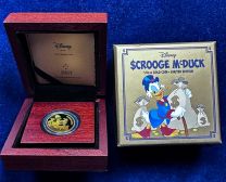 2015 NZ Gold Quarter Oz. | Disney Scrooge McDuck | In Box
