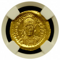 Marcian Gold Solidus NGC GEM-MS 5X5