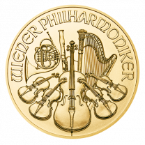 Austrian Philharmonic Gold Coin | 1 oz. | Obverse