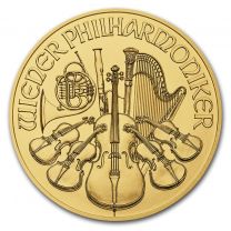 1-oz. Gold Austrian Philharmonics (Back-Dates)