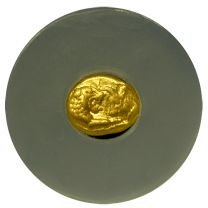 Lydia Croesus | Gold Sixth-Stater | Extremely Fine 5x3 | Obverse