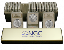 Morgan Silver Dollars NGC/PCGS MS-64 - Box of 20