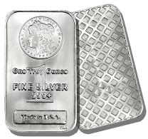 Morgan Silver Bullion Bars 1 oz