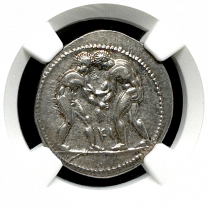Pamphylia Wrestler | Silver Stater | CH-XF 5x3 | Obverse